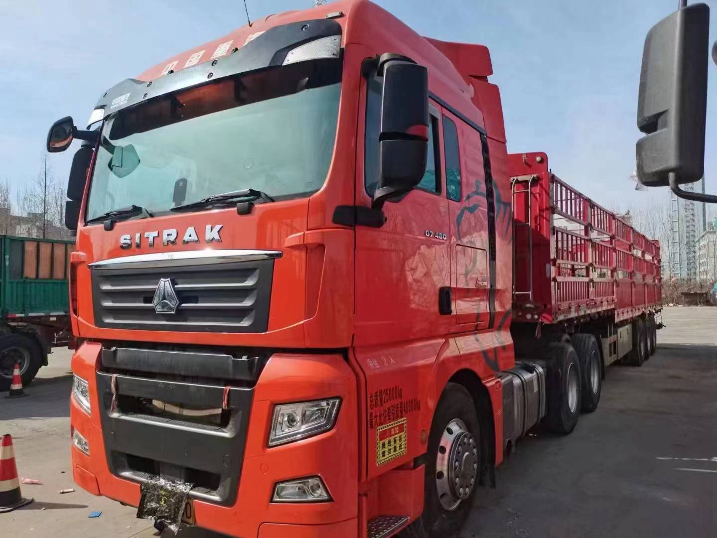 二手半挂牵引车报价