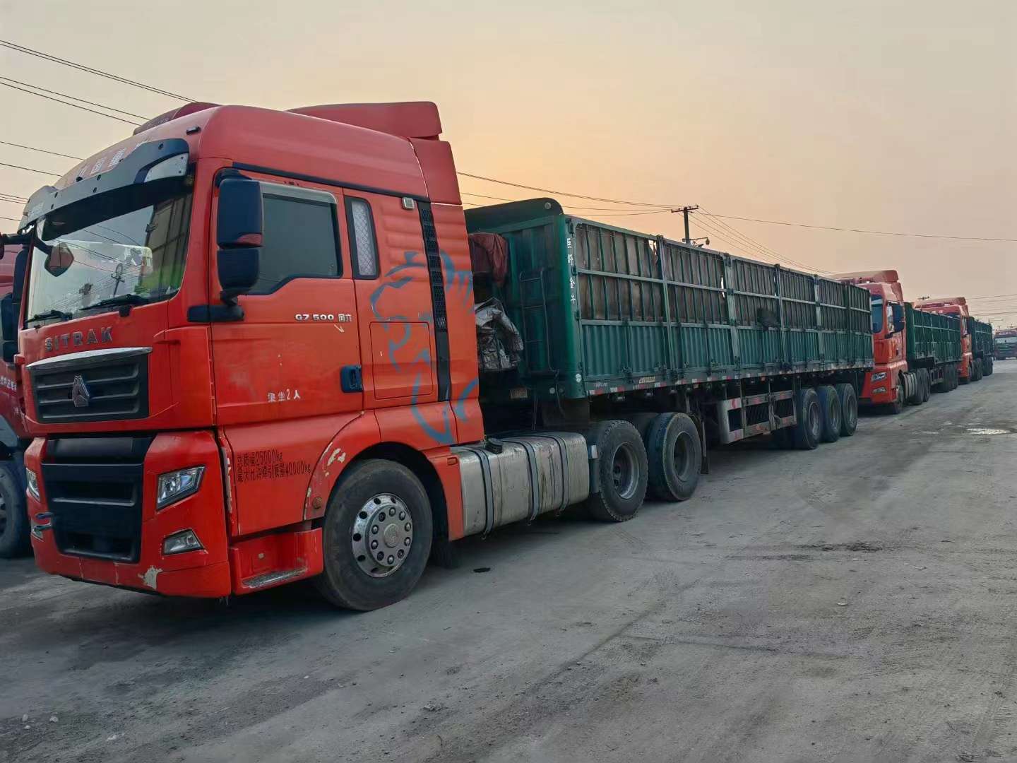 二手汕德卡G7牵引车市场