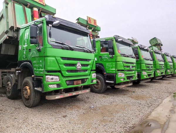 二手渣土车自卸车