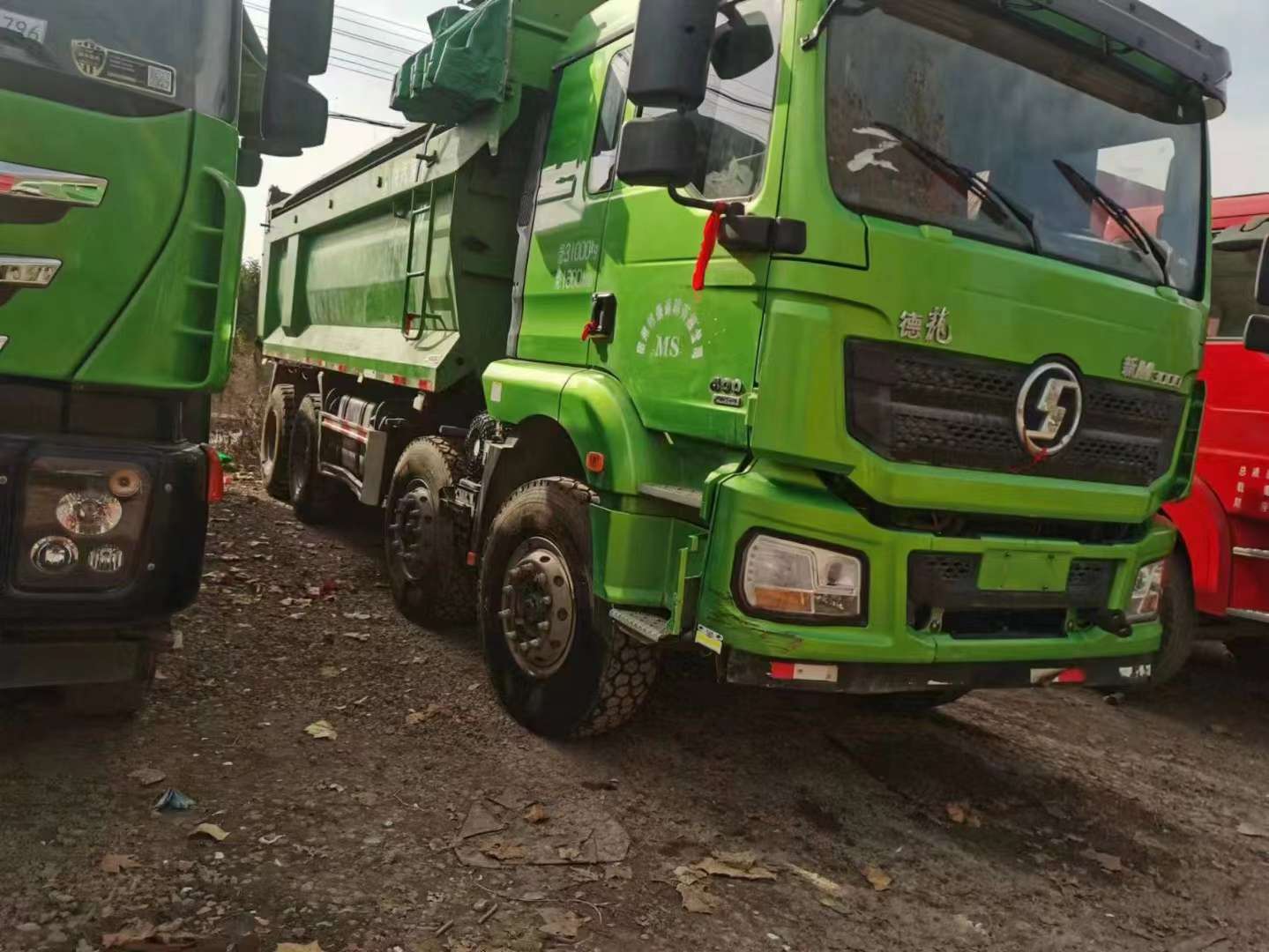 二手轻量化前四后八自卸车